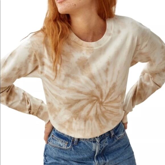 Reformation Hunter Tie Dye Sweatshirt M - Picture 1 of 12